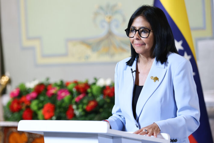 Delcy Rodríguez Delcy Rodríguez - Acuerdo petrolero