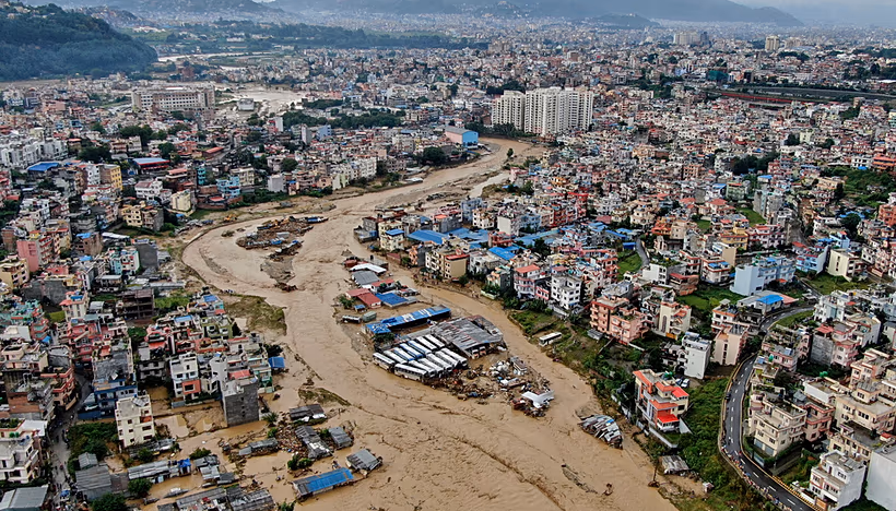 Inundaciones en Nepal Inundaciones en Nepal