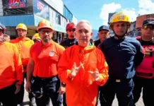Freddy Bernal confirma que Táchira no registra daños estructurales tras Sismo de 7.4 en Colombia