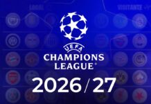 CALENDARIO DE LA CHAMPIONS LEAGUE 2026-2027