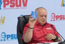 Diosdado Cabello La Guaira PSUV rueda de prensa