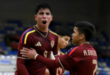 La Vinotinto avanza invicta y como líder a las semifinales del Sudamericano Sub-17 de futsal Vinotinto invicta