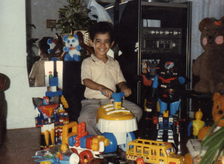 mazinger amarillo , juguetes venezolanos