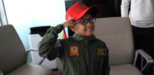 César Matías Niño rescatado en La Guaira
