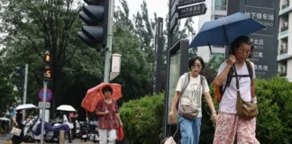 China contabiliza más de 28 mil evacuados por tifón Narra Tifón Narra en China