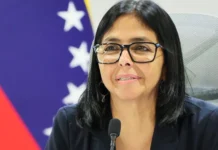 61% de los venezolanos respalda gestión de Delcy Rodríguez tras eventos sísmicos Un 61% de los ciudadanos venezolanos evaluó de manera positiva la gestión realizada por la presidenta (E), Delcy Rodríguez, para atender la emergencia ocasionada por los terremotos