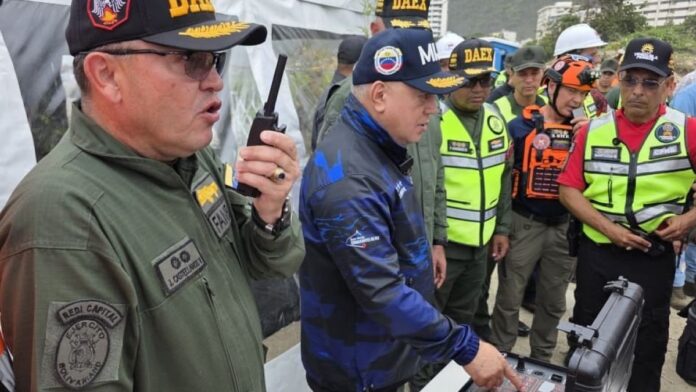 Diosdado Cabello Planificación en demoliciones en La Guaira