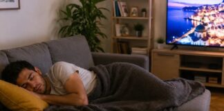 Dormir con la TV encendida