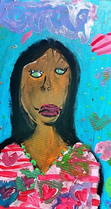 Pintura de Coral Hernández (acuarela)