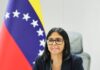 Anuncios de la presidenta (E) Delcy Rodríguez sobre el SEN