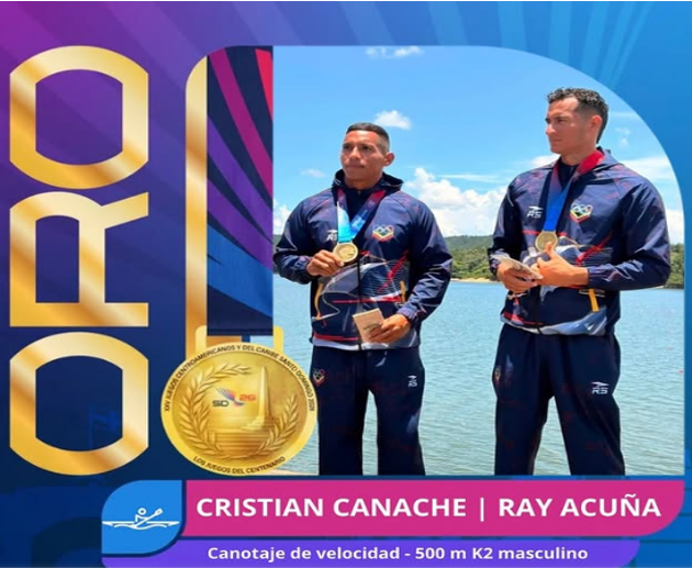 Venezuela Oro canotaje Venezuela Oro canotaje