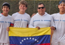 Tenista venezolano Andrés Sánchez se abre paso a nivel mundial