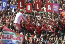 Lula da Silva lanza campaña de reelección en São Paulo