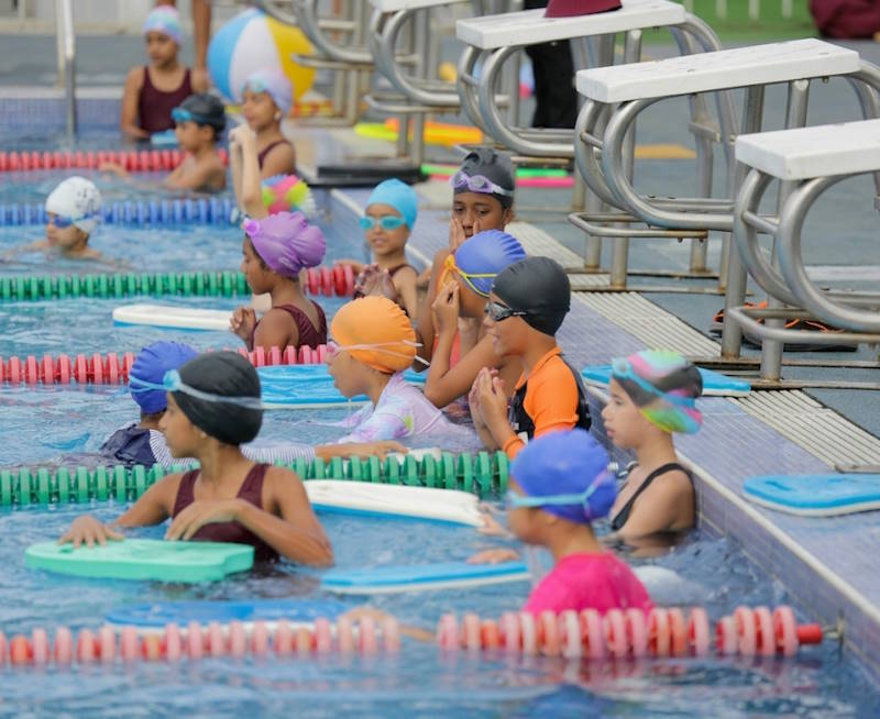 Piscinas de La Isabelica reúnen a 400 niños en su aniversario piscinas de la isabelica