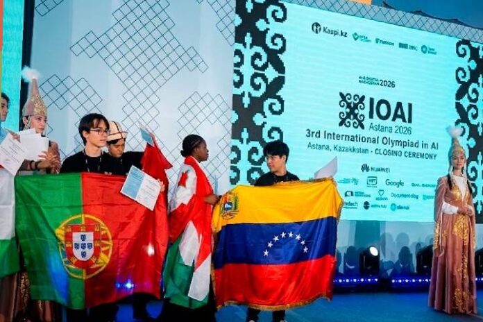Jóvenes científicos de Venezuela destacan en la IOAI 2026