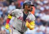 Ronald Acuña Jr. iguala marca jonronera de Barry Bonds Ronald Acuña Jr