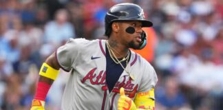Ronald Acuña Jr. iguala marca jonronera de Barry Bonds Ronald Acuña Jr