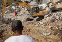 El manejo de escombros en La Guaira es tratado con atención por el Gobierno Nacional Trenes de trituración
