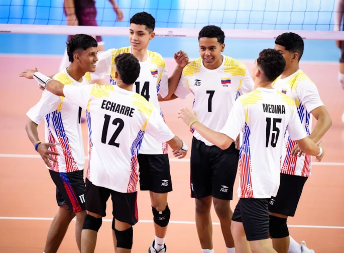 Venezuela Qatar Mundial de voleibol sub 17 Venezuela