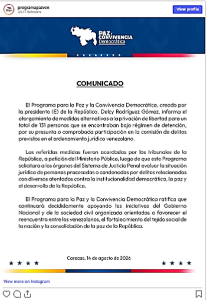 comunicado