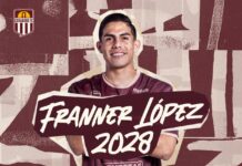 Carabobo FC renueva contrato a Franner López contrato Franner López