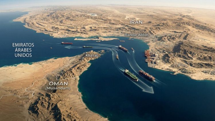 Irán refuerza seguridad con cobros a embarcaciones en el estrecho de Ormuz