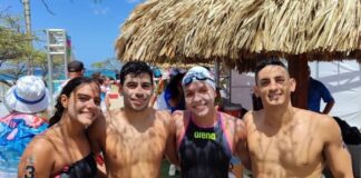 Cuatro venezolanos dirán presente en las aguas abiertas de los suramericanos