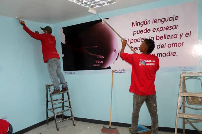 Avanzan trabajos de rehabilitación en la Maternidad María Ibarra de Tocuyito Maternidad María Ibarra de Tocuyito