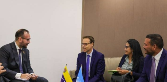 Autoridad se reúne con representantes de las Naciones Unidas en Venezuela