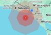 Varios países de Centroamérica experimentan sismo de magnitud 5,7 sin causar víctimas Un sismo en El Salvador