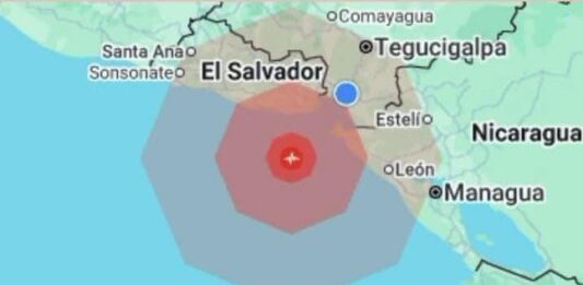 Un sismo en El Salvador