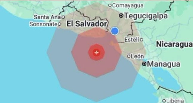 temblor Un sismo en El Salvador