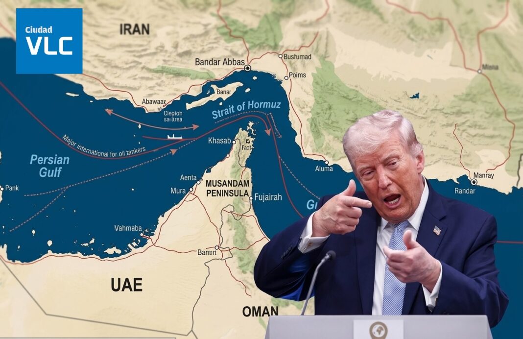 tráfico marítimo en estrecho de Ormuz Trump EEUU tráfico marítimo en estrecho de Ormuz Trump EEUU