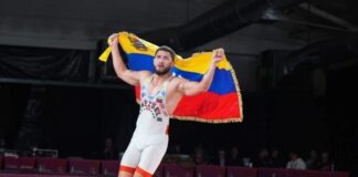 Dos preseas de oro y ocho títulos despiden a lucha venezolana en Santa fe
