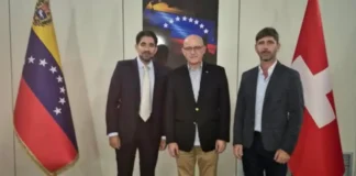 nuevo embajador de Suiza en Venezuela