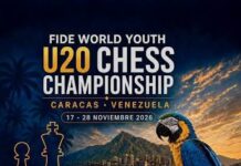 Venezuela sede del Campeonato Mundial Sub 20 de Ajedrez en noviembre Campeonato Mundial de Ajedrez sub 20-Caracas-noviembre
