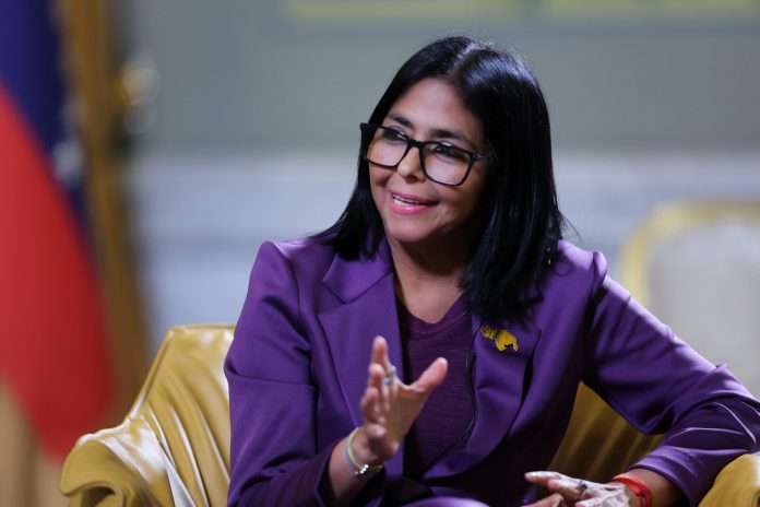 Delcy Rodríguez se reúne con Trump Delcy Rodríguez se reúne con Trump
