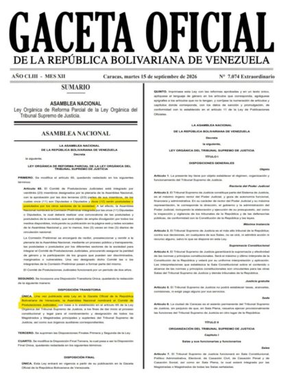 Gaceta Oficial
