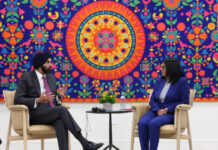 Así fueron las reuniones de la Pdta. Delcy Rodríguez con el presidente del BM y la directora del FMI