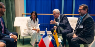 Delcy Rodríguez: «El diálogo y la diplomacia son la vía para acercar a nuestros pueblos» Delcy Rodríguez