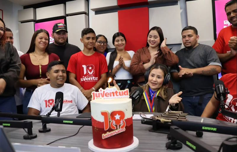 Juventud del PSUV activa agenda territorial y legislativa en Valencia jpsuv