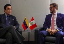 Venezuela y Perú reafirman su compromiso en nueva etapa de relacionamiento Venezuela y Perú reafirman su compromiso en su nueva etapa de relacionamiento