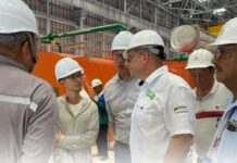 Supervisan avances en las obras de recuperación de Planta Centro y Termocarabobo Inspeccionan