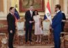 Presidenta Delcy Rodríguez recibe a presidente de Paraguay abrir