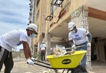 Así va la recuperación de edificios afectados por sismos en Puerto Cabello Supervisan