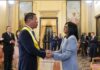 Presidenta resalta vigencia de acuerdos con Vietnam en acto de despedida del embajador