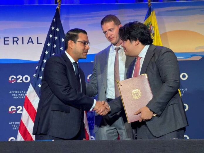 Convenio Venezuela y EEUU busca potenciar los yacimientos de Chocó e Isidora Convenio Venezuela y EEUU busca potenciar los yacimientos de Chocó e Isidora