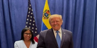 Concluyó reunión entre la presidenta de Venezuela Delcy Rodríguez y su homólogo Donald Trump