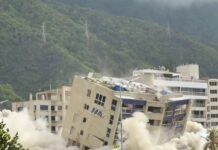 residencias arrecife-la guaira- implosión controlada