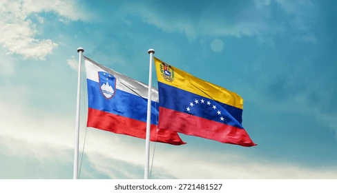 slovenia-venezuela-friendship-flags-waving-260nw-2721481527 Venezuela y Eslovenia acuerdan mecanismos para elevar representación diplomática